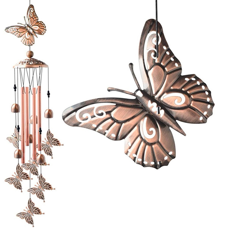 Sea Turtle Wind Chime 🐢  Soothing Bronze Coastal Garden Decor