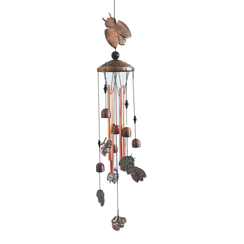 Sea Turtle Wind Chime 🐢  Soothing Bronze Coastal Garden Decor