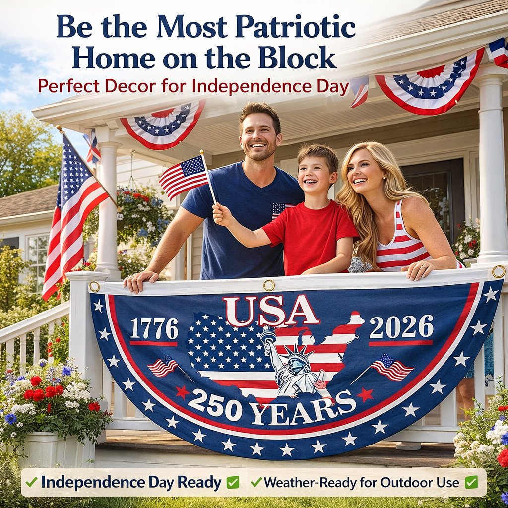 250th Anniversary Banner – Fade-Resistant