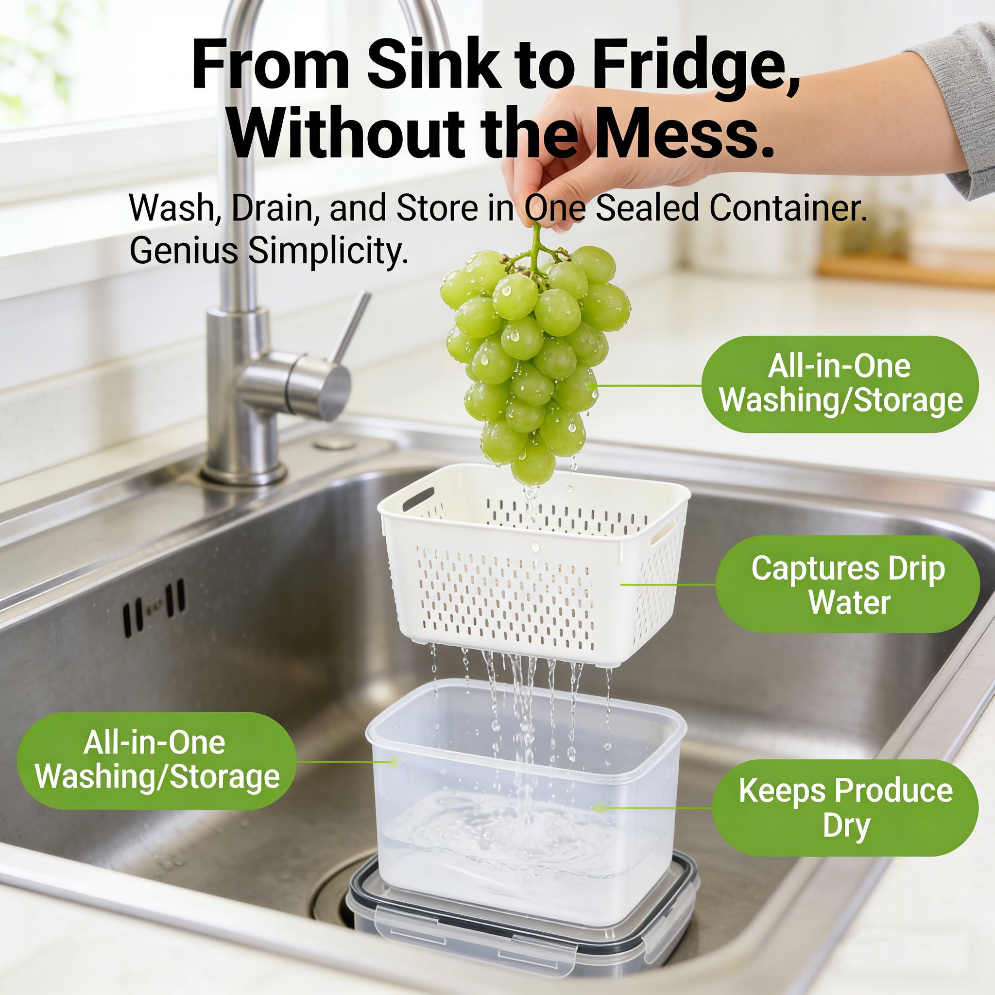 Food Storage Containers for Refrigerator Organization