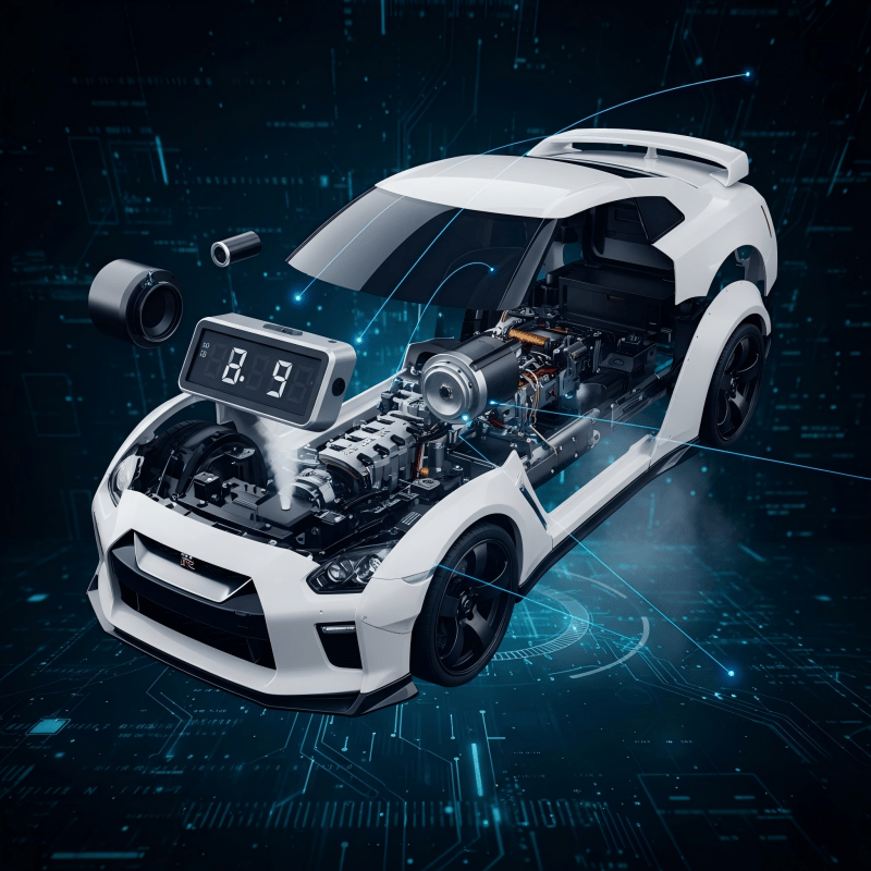 50%off💥- Hypercar Alarm Clock Realistic Engine & Light Effects