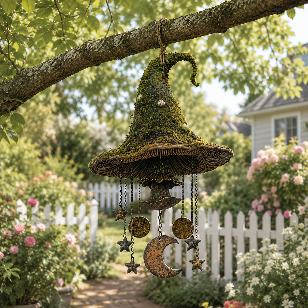 🧙‍♀️Rustic Witch Hat Hanging Decoration  🔥 Hot Selling