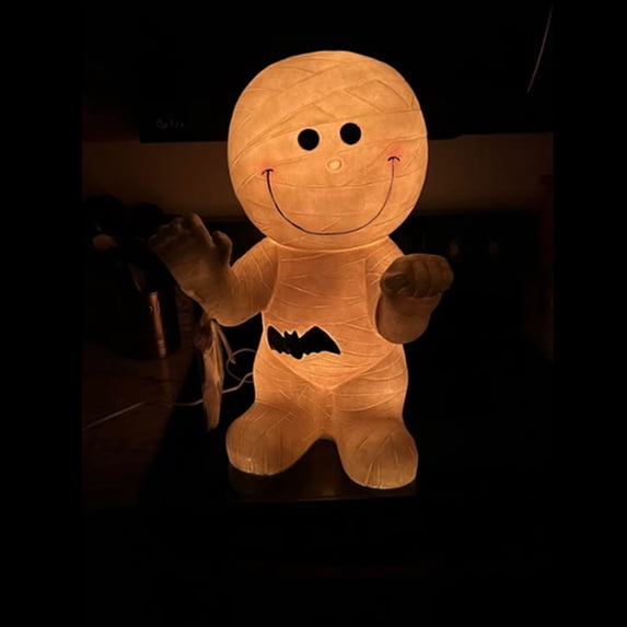 🔥 Hot Seller Limited Stock  👻 Glow Vintage Mummy Halloween Decor