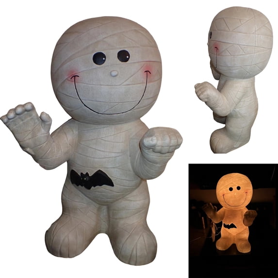 🔥 Hot Seller Limited Stock  👻 Glow Vintage Mummy Halloween Decor