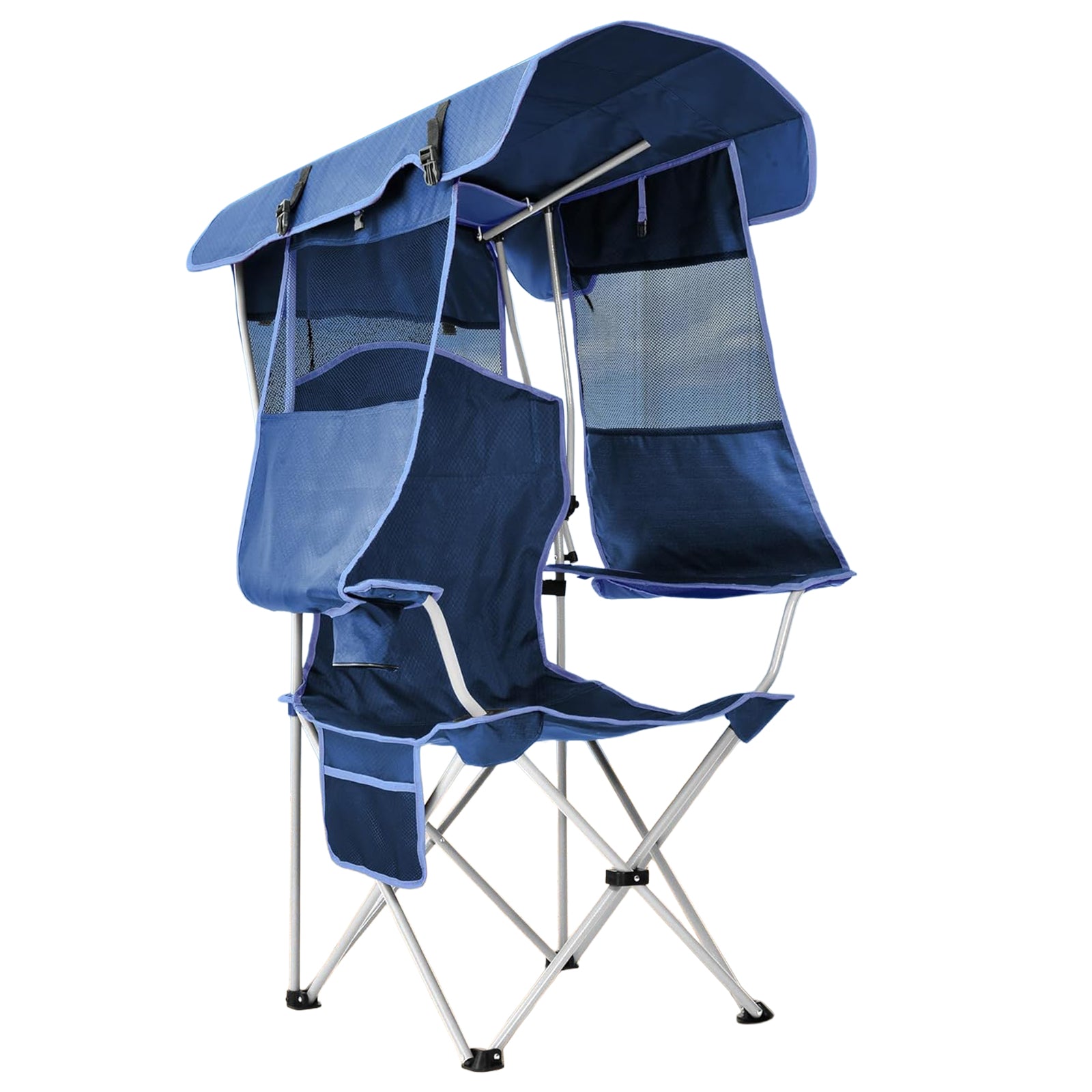 🔥 Hot Sale! Cometnap Folding Beach Chair with Adjustable Canopy