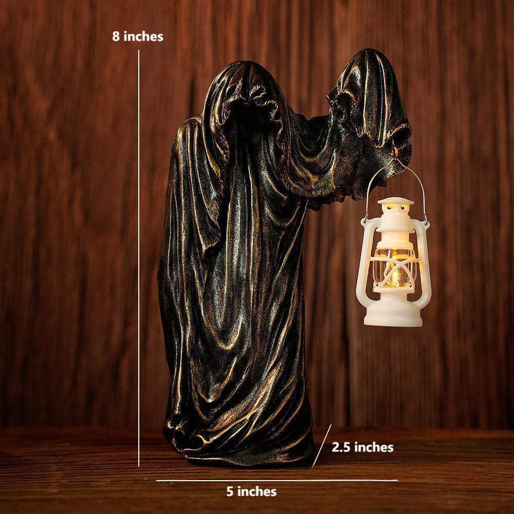 🔥2026 Handcrafted Ghost Wizard Lantern Ornament