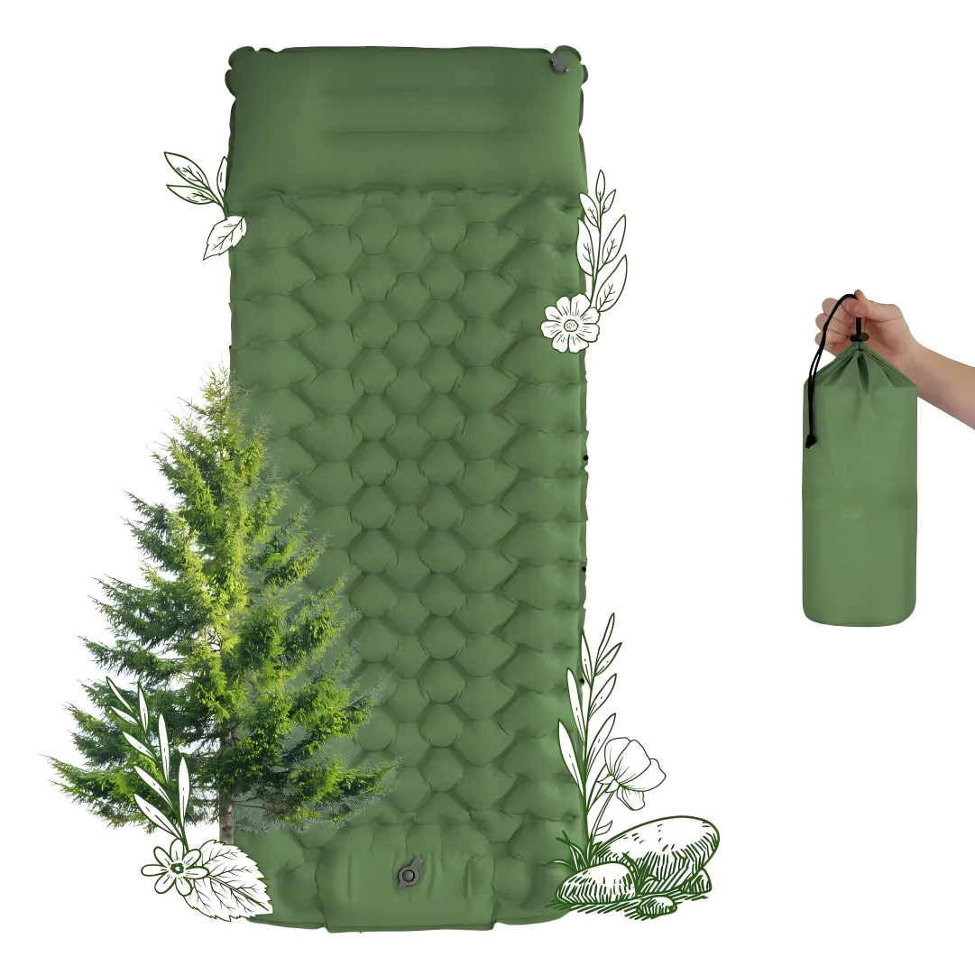 🏝️Ultra Light Inflatable Beach Mat Waterproof Portable Foldable Mat for Camping Beach Lakeside Outdoor Use🏖️