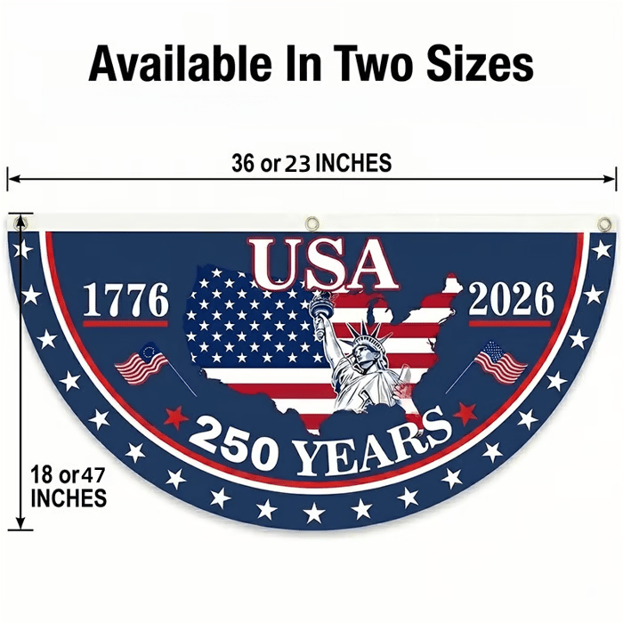 250th Anniversary Banner – Fade-Resistant