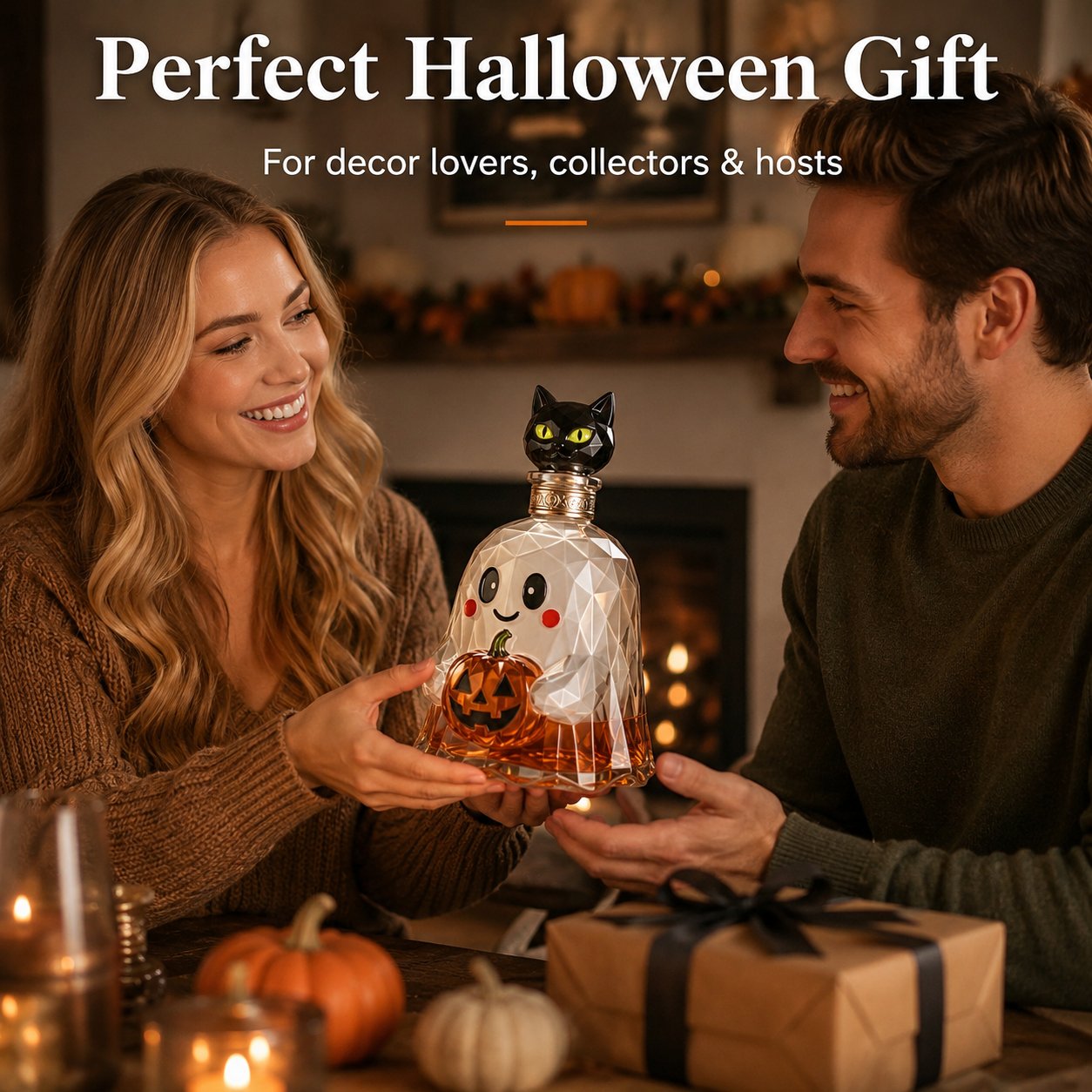 💥 Ship From Stock⚡ 50% Off – Santa Stuck in the Chimney Whiskey Bottle