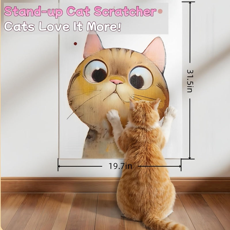 Large Felt Cat Scratch Pad – 50×80 cm Protective Panel