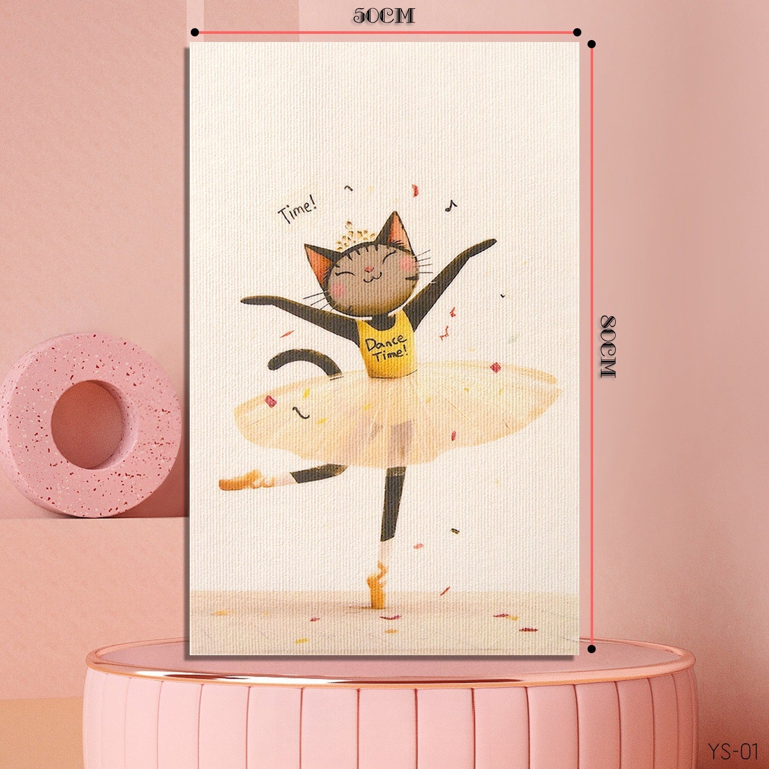 Large Felt Cat Scratch Pad – 50×80 cm Protective Panel