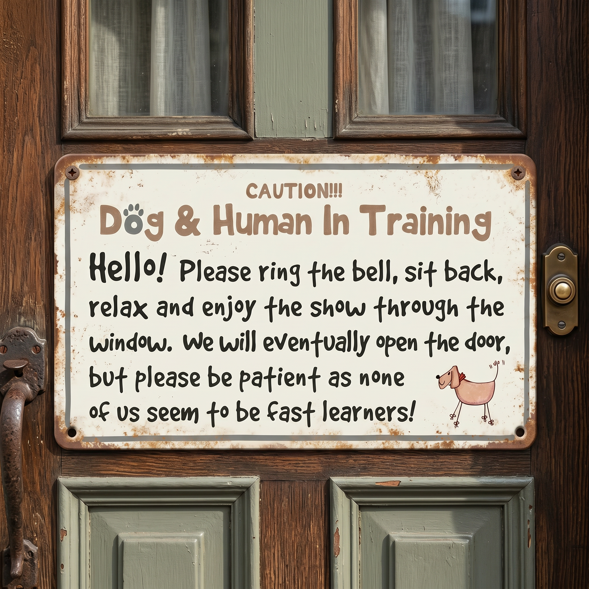 Door Sign