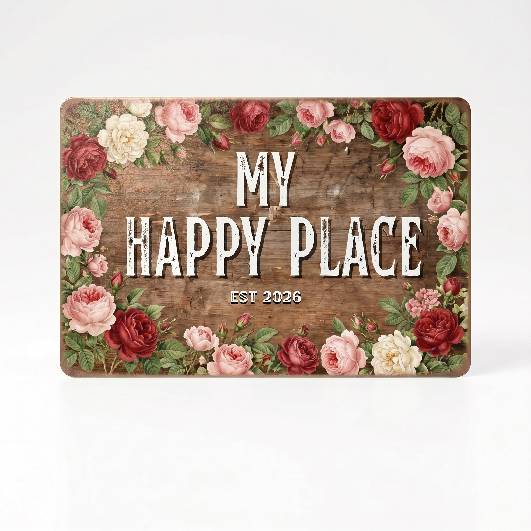 My happy place was established in 2026--Rose flower