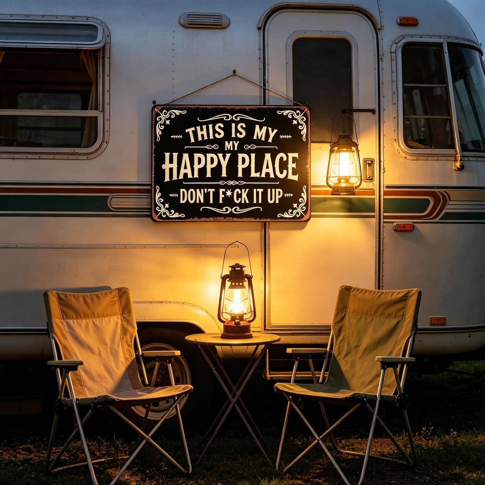 This Is My Happy Place Don't Fuck It Up Sign