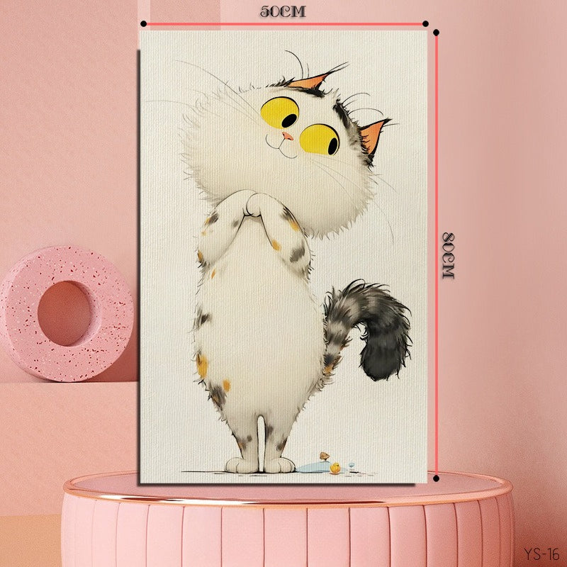 Large Felt Cat Scratch Pad – 50×80 cm Protective Panel