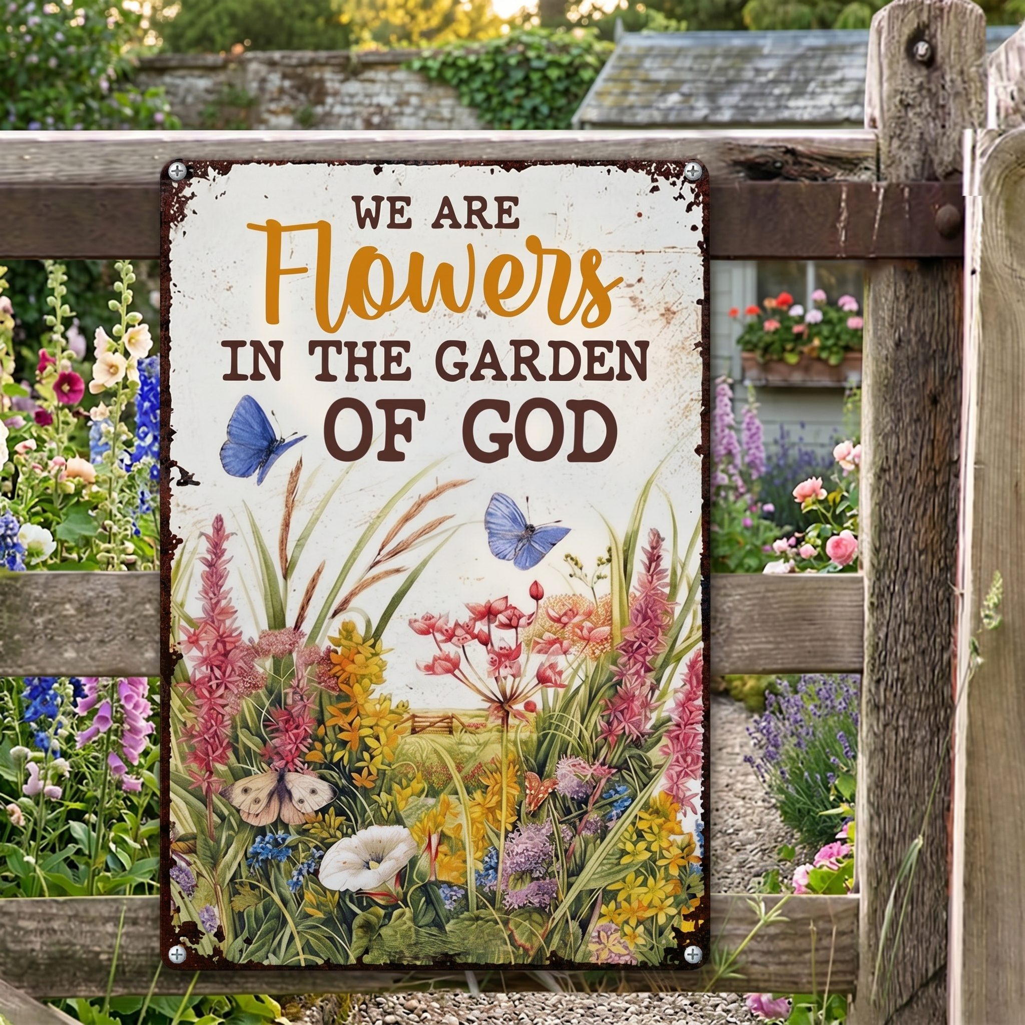 Garden Sign-We are In The Garden of God
