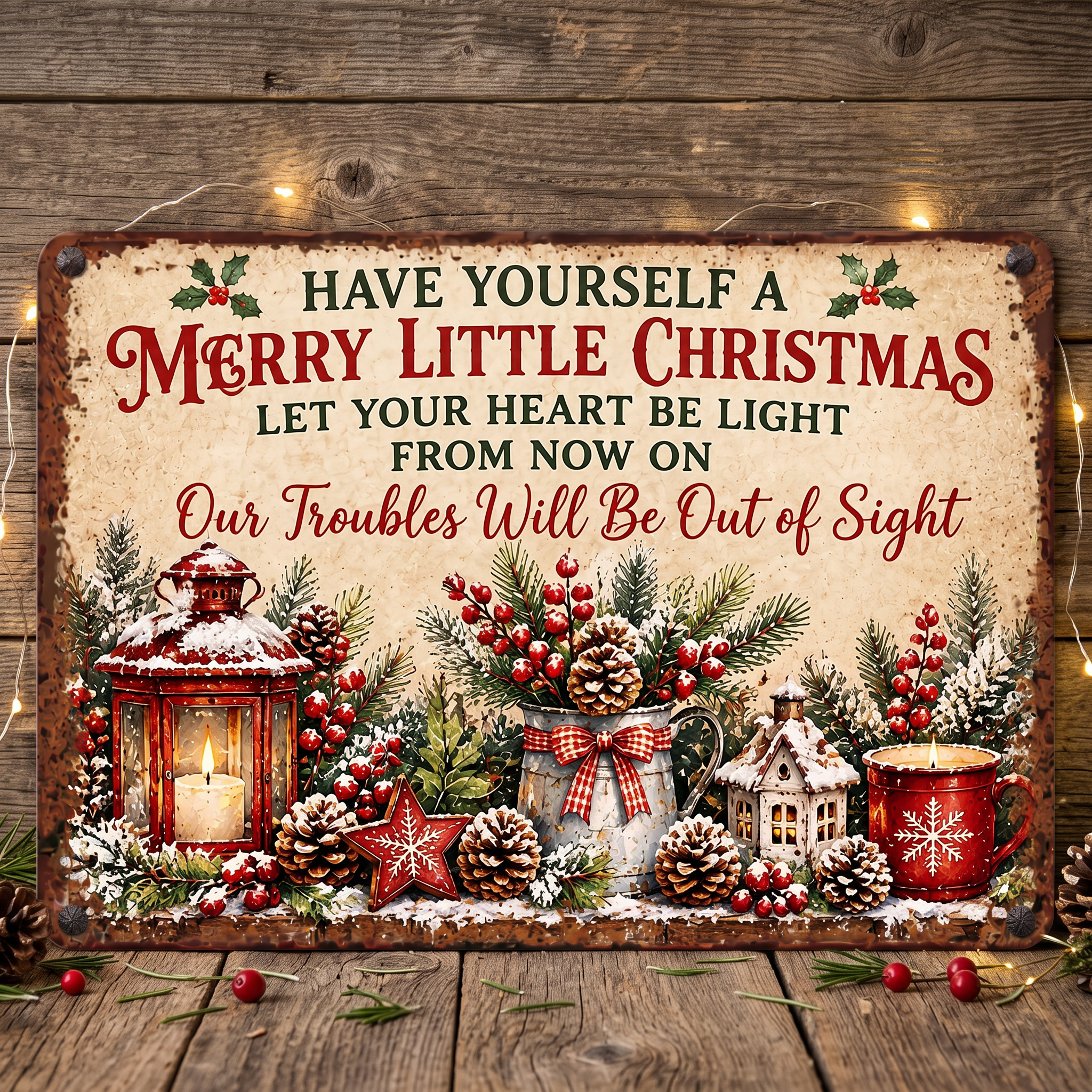 Garden Sign-Have Yourself a Merry Little Christmas