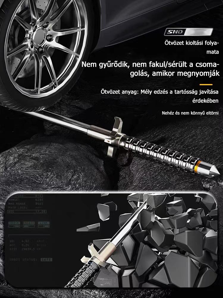 50% kedvezménnyel teleszkópos önvédelmi bot