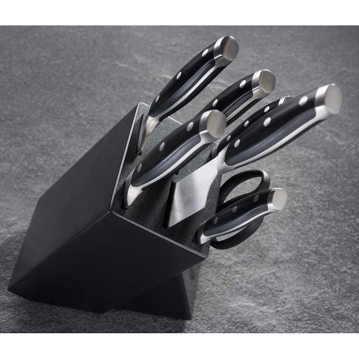 Német acél konyhakés szett｜Otthoni és profi használatra 🔥  