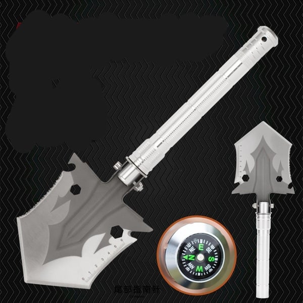 🏕️ Uma pá de sobrevivência versátil🔥💪