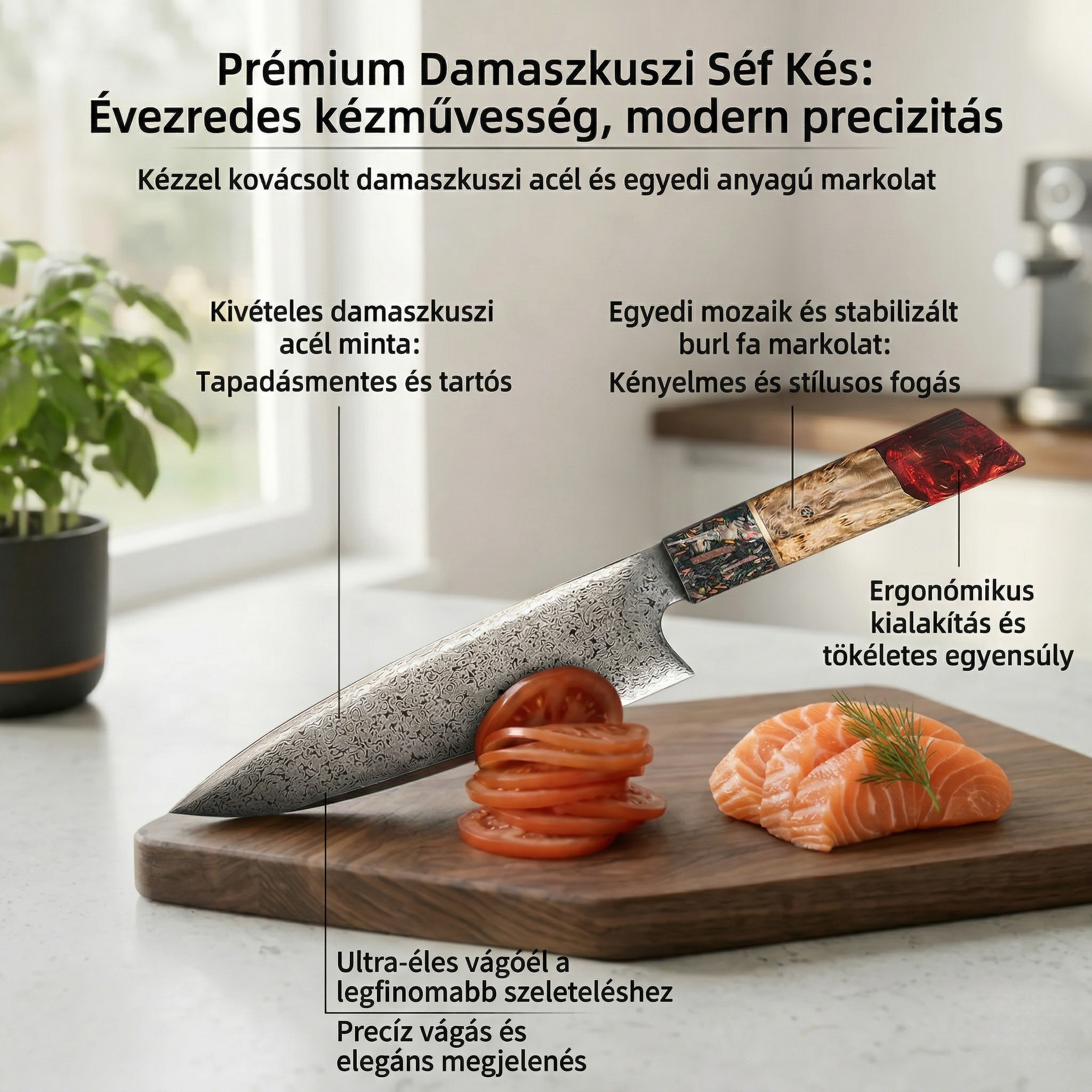 🔥Korlátozott idejű ajánlat, vásároljon egyet, kap egyet ingyen🔥Damascus Chef Kit KASUMI™