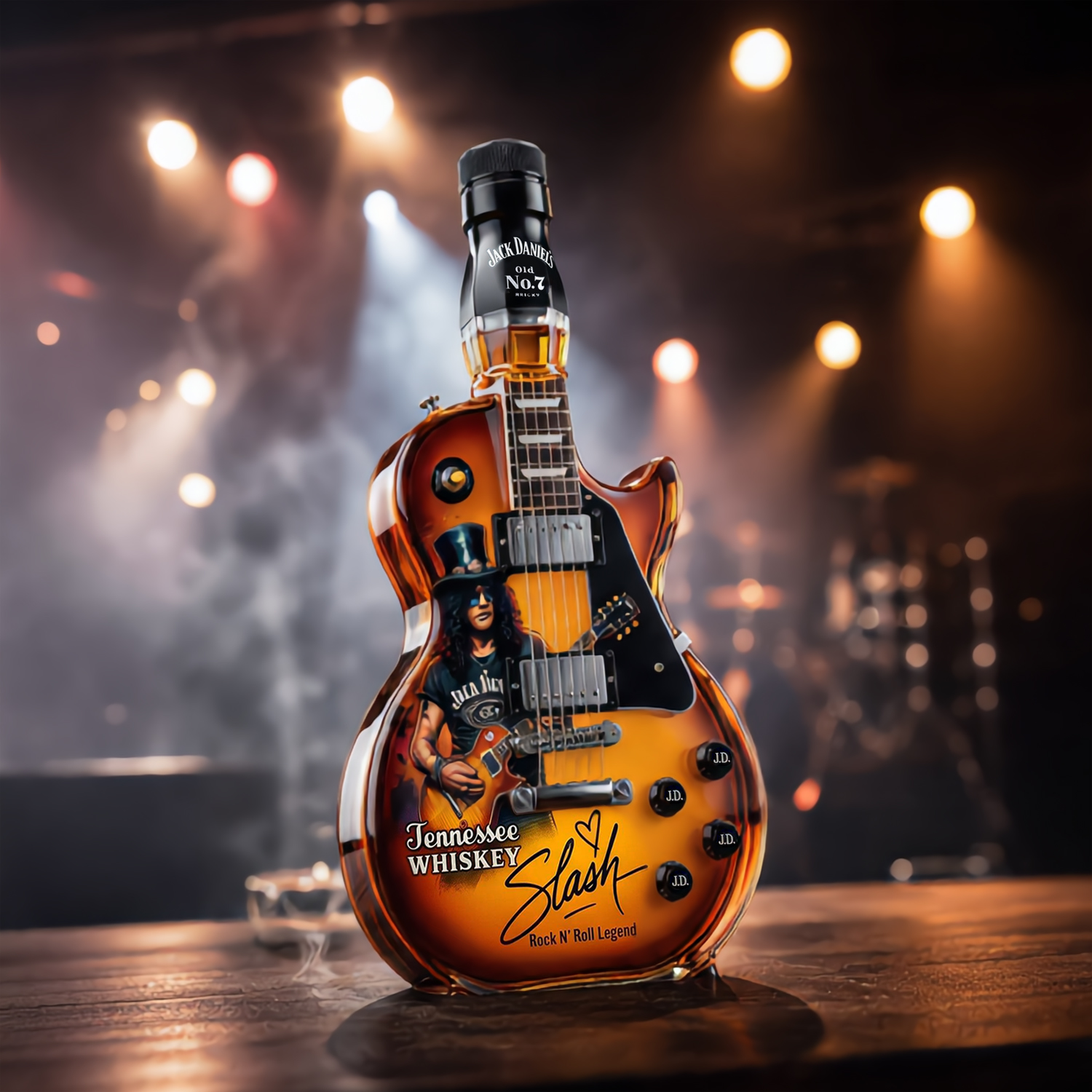 🔥 LAST DAY 70% OFF - Slash-Inspired Les Paul Style Whiskey Bottle