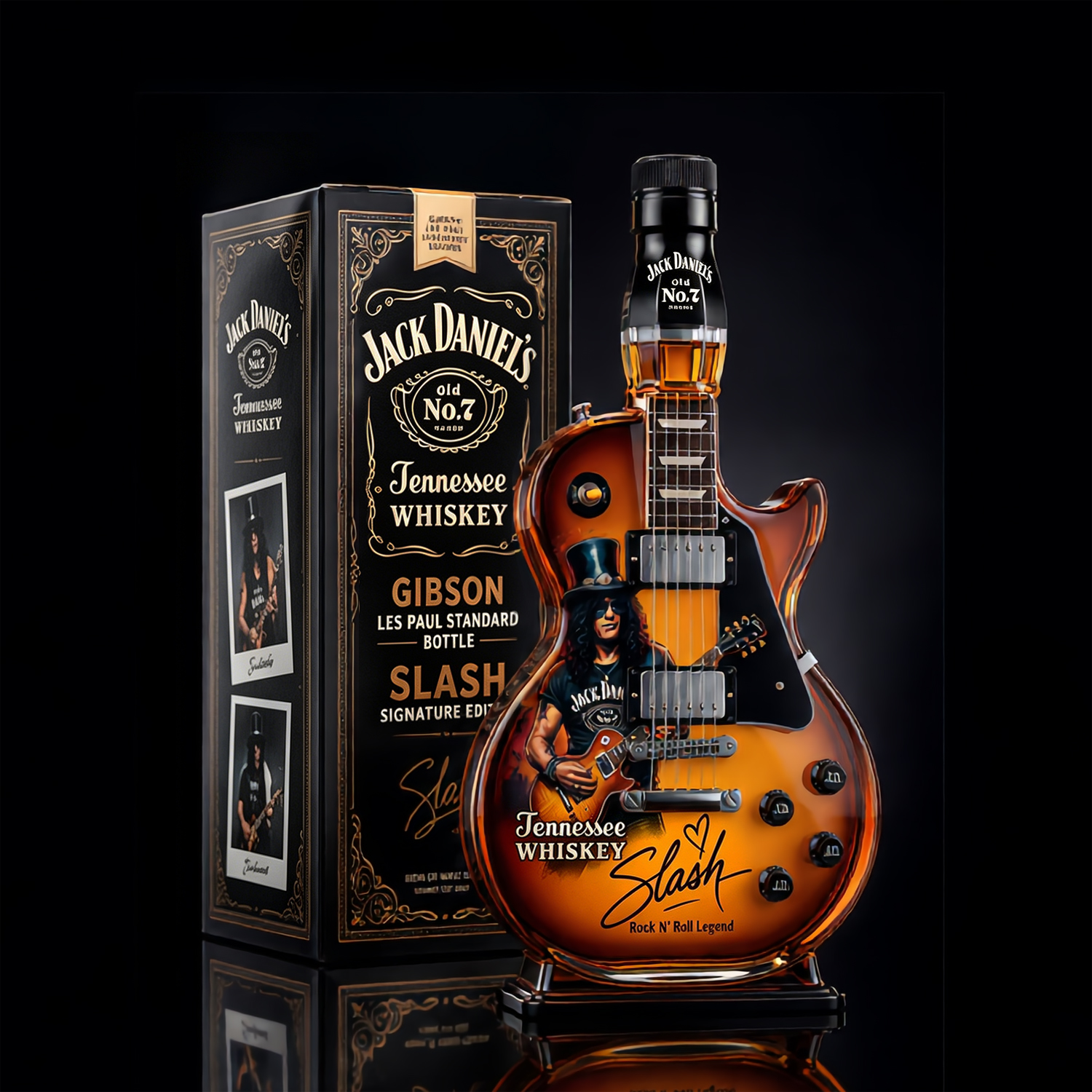 🔥 LAST DAY 70% OFF - Slash-Inspired Les Paul Style Whiskey Bottle