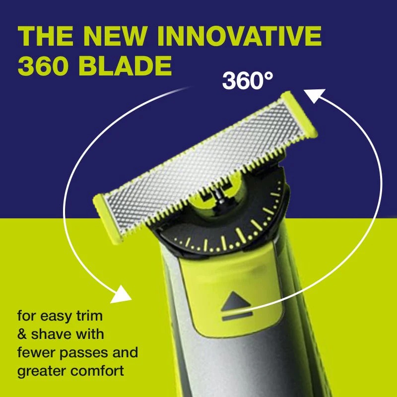 Father's Day Special 70% OFF🔥360° FLEX Blade USB-A Grooming Trimmer Pro