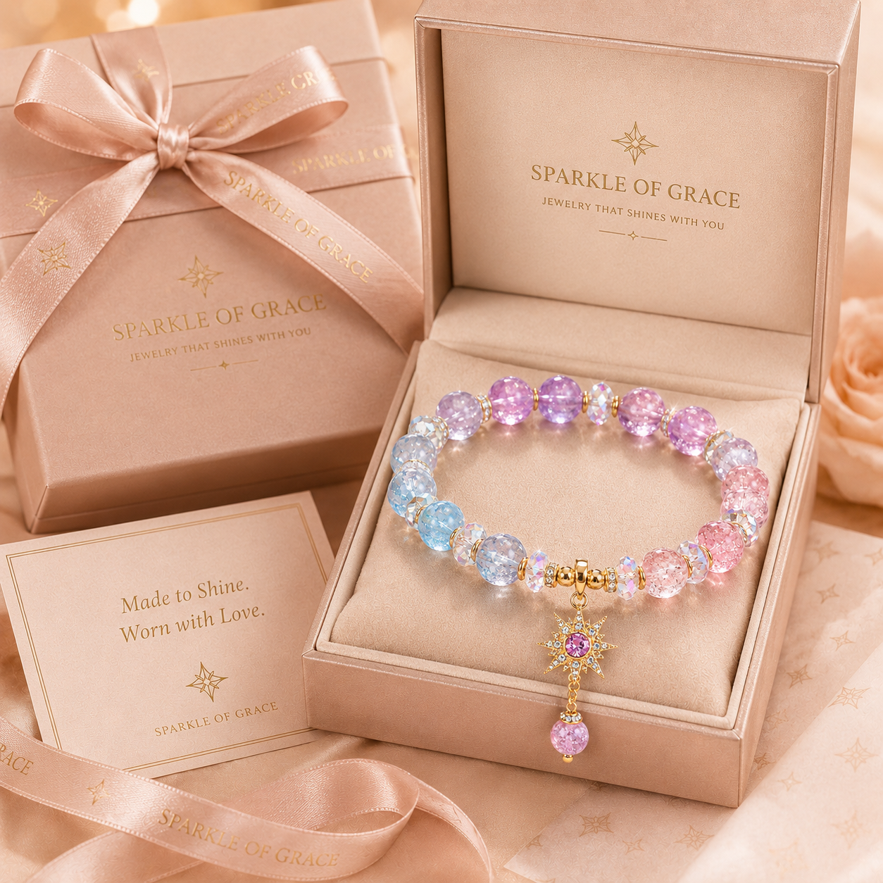 Celestial Lucky Star Bracelet-Discover Your Own Lucky Star