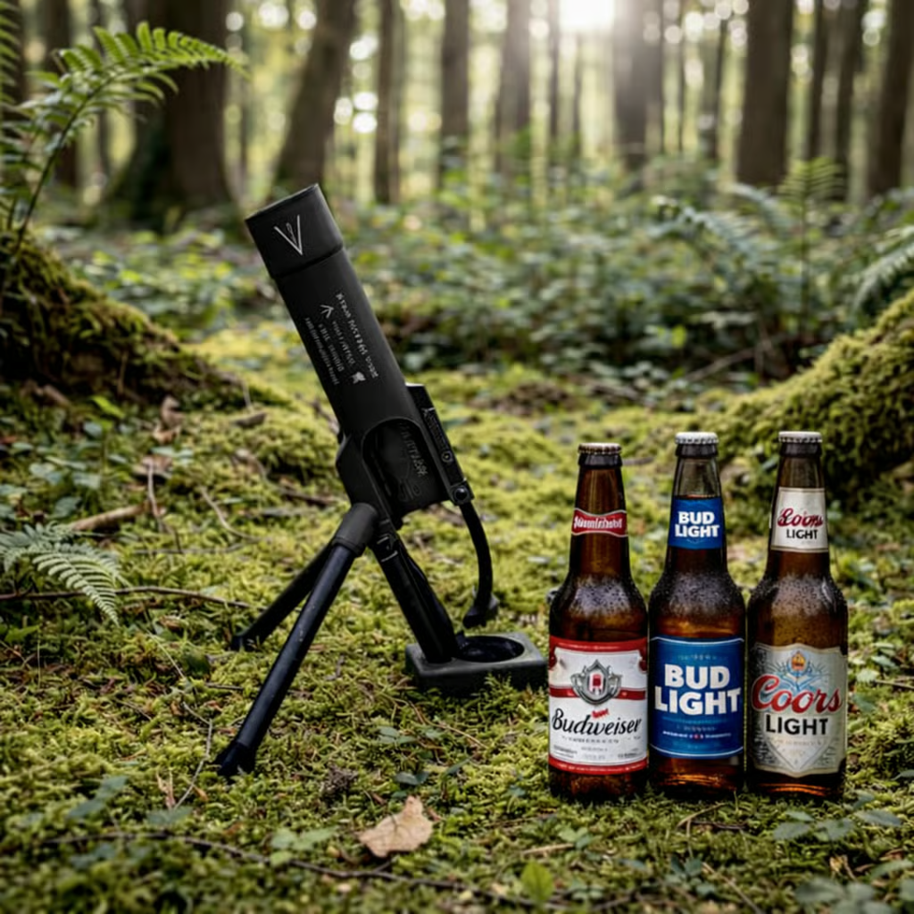 🚀 51mm Beer Bottle Mortar Bottle Opener 🍻🔥Novelty Cap-Launching Desk & Bar Accessory 🎉Buy 2 Get Free Shipping