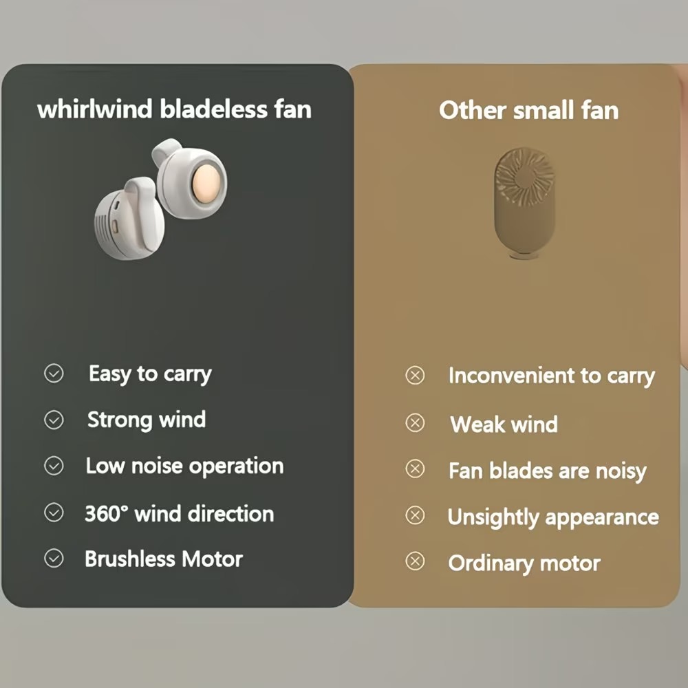 🔥 60% OFF|Summer Sale🧊  Mini Clip-On Portable Fan