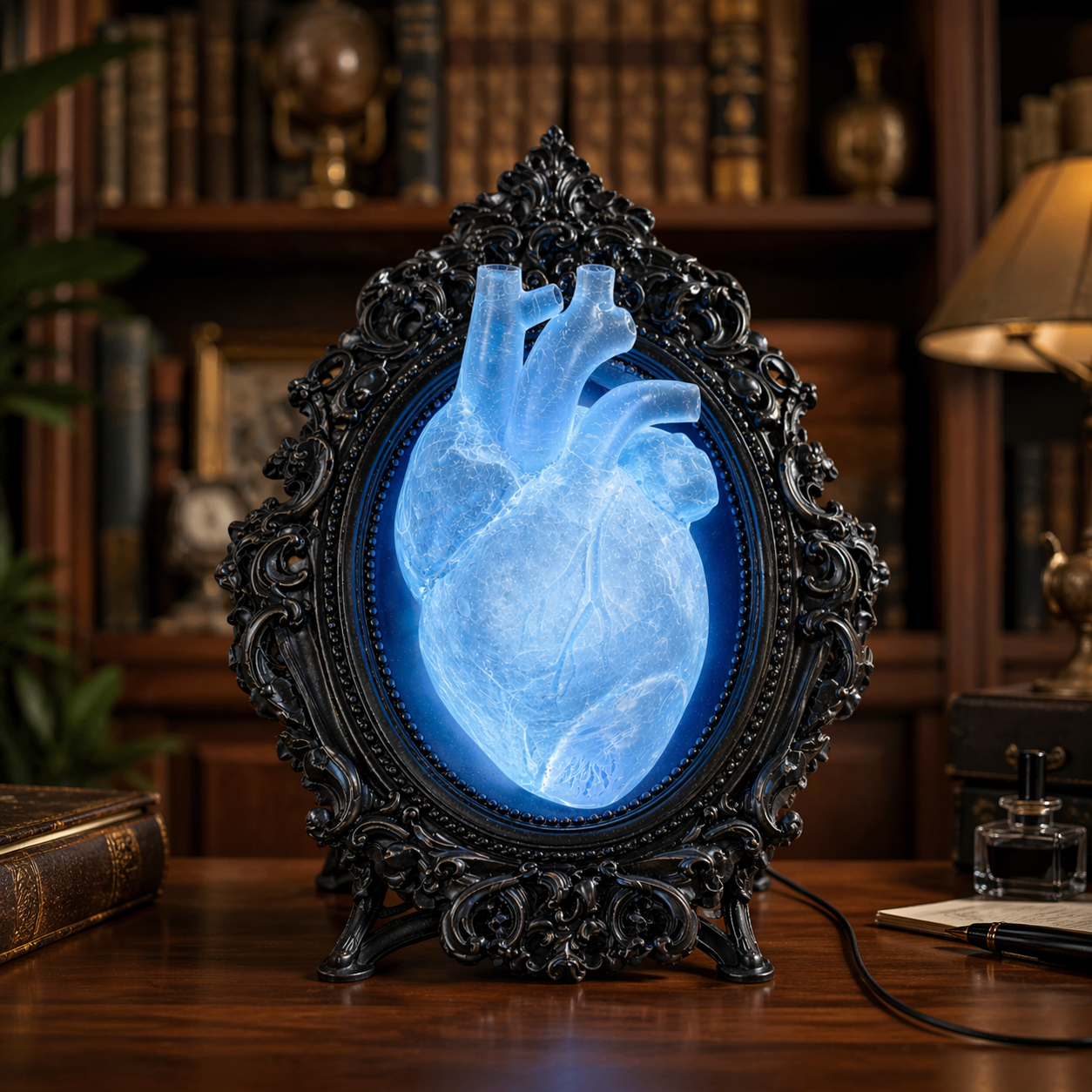 The Icebound Heart Lamp