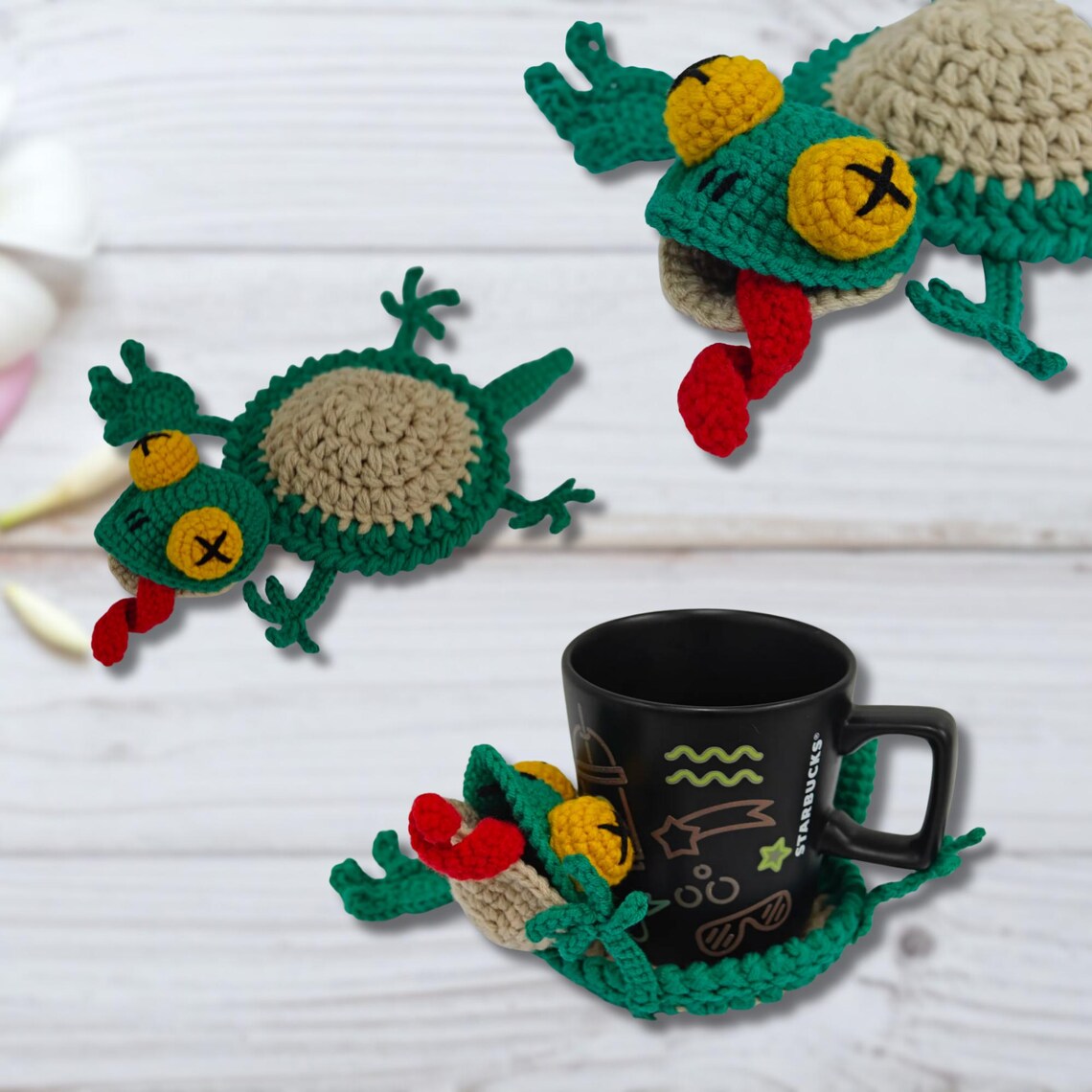 Pop-Up Animal Coaster -Stress-Relief Animal Cup Mat