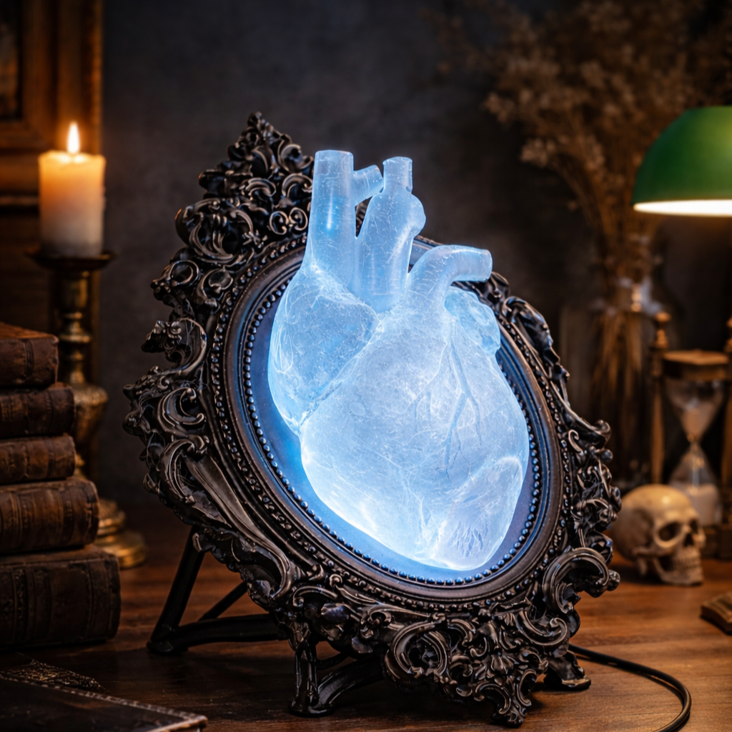 The Icebound Heart Lamp