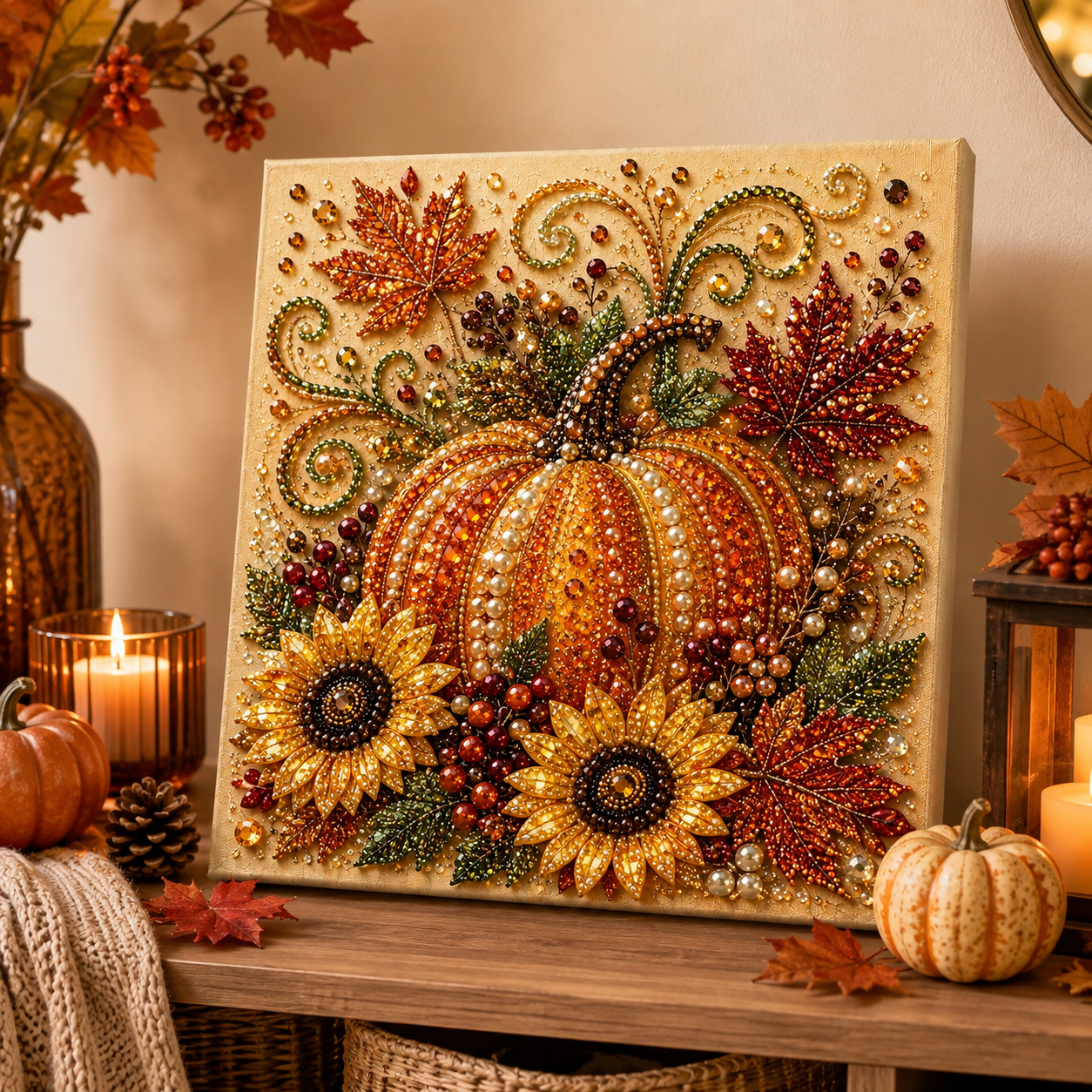 Autumn Pearl Painting Home Decoration