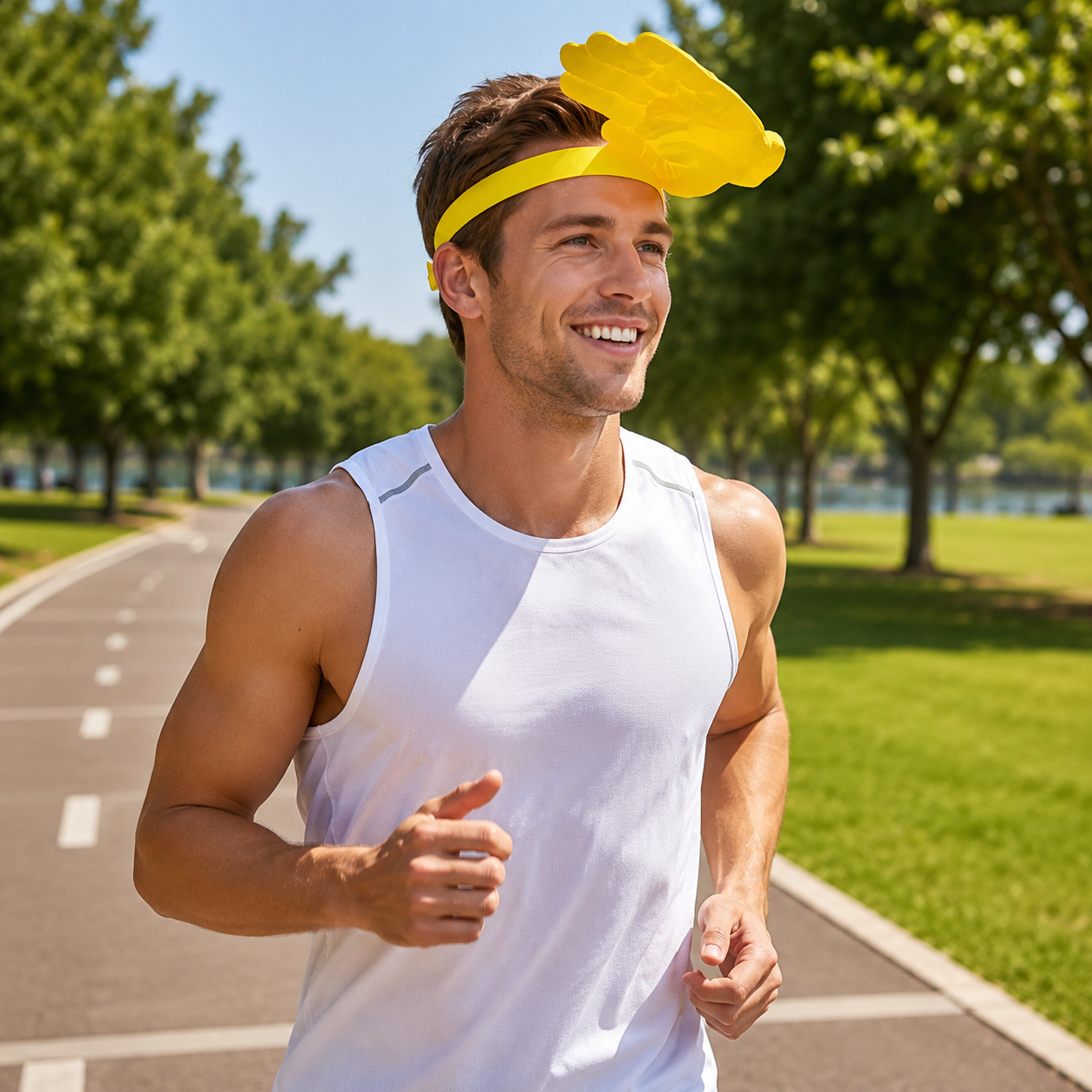 🌞 Playful Hand Shade Hat – Spark Laughter Everywhere 🤣