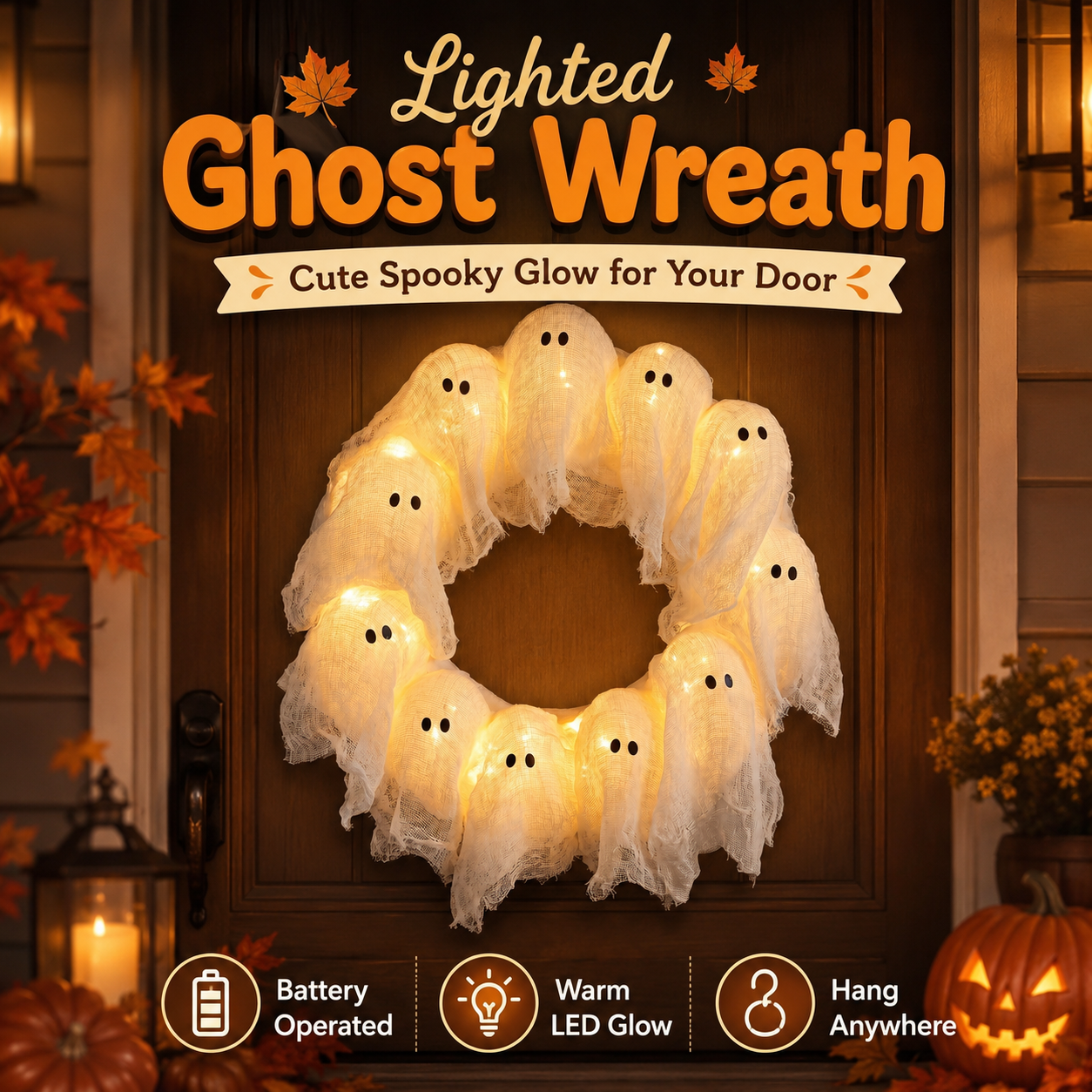 👻Ghost garland