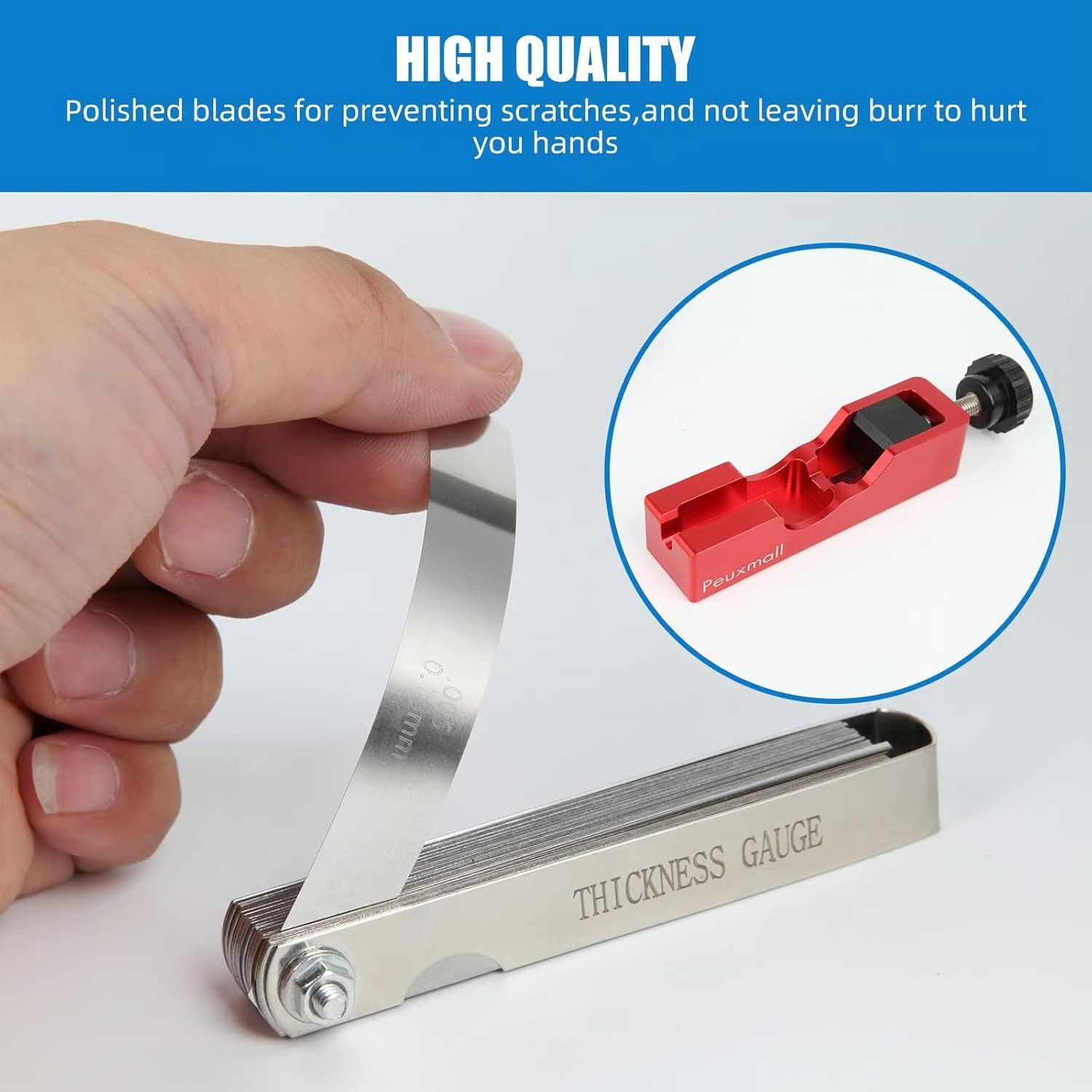 🔥LAST DAY 70% OFF - 🛠️Spark Plug Gap Tool with Feeler Gauge