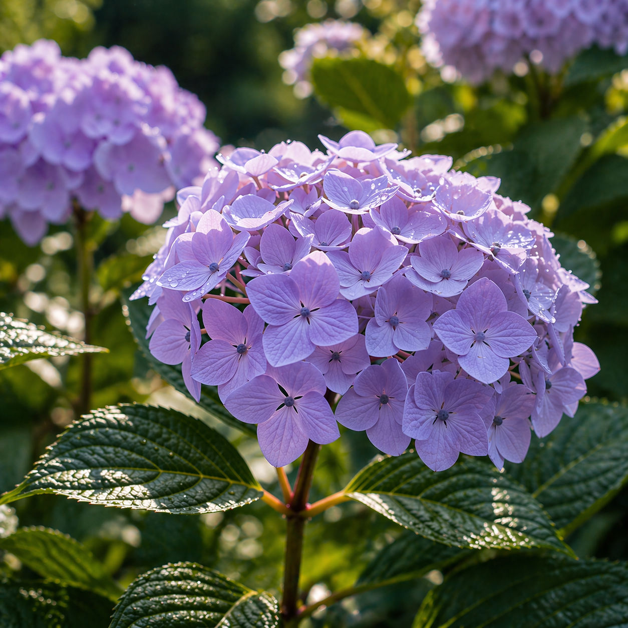 75% OFF 🔥 Solar Hydrangea Flower Lights for a Glowing Night Garden ✨