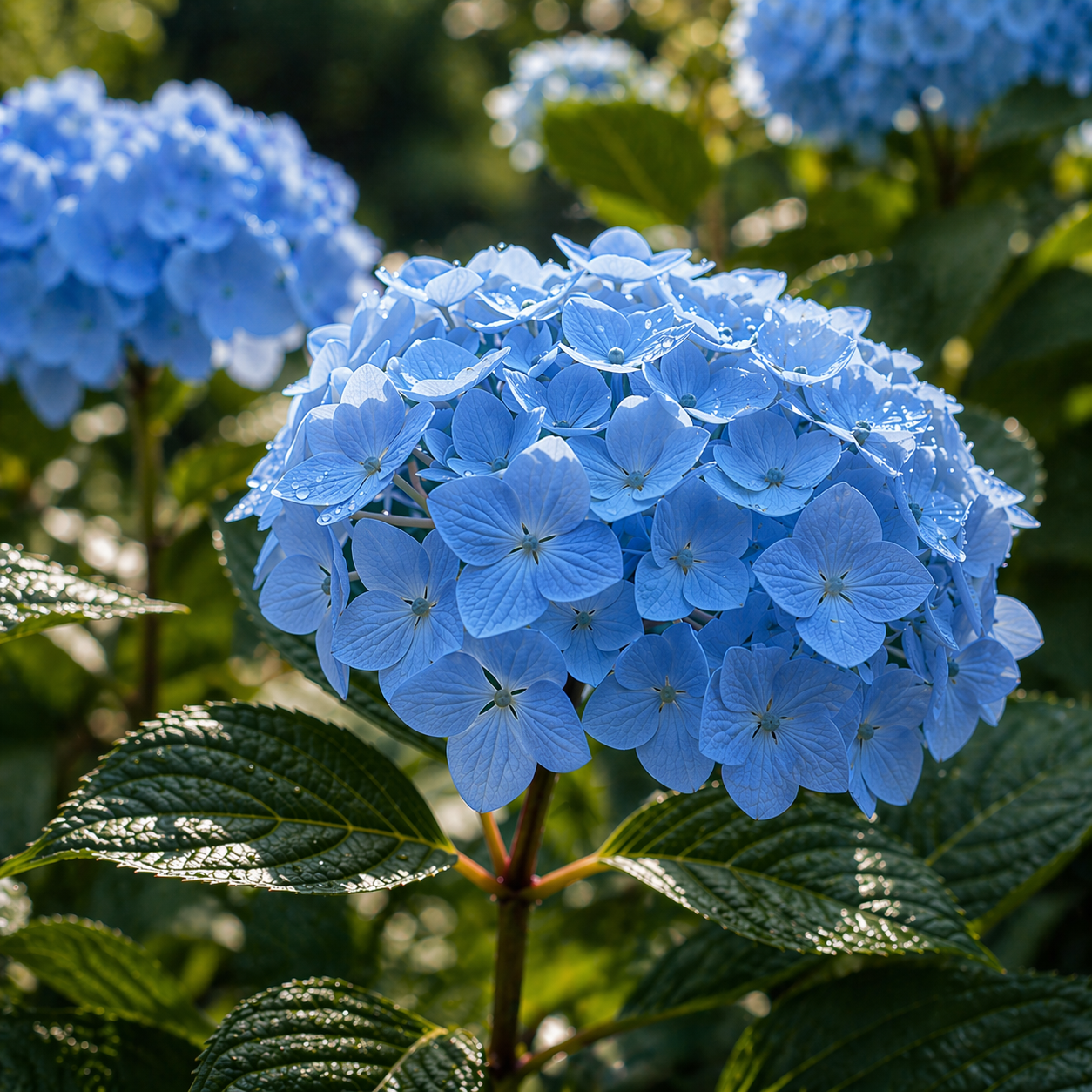 75% OFF 🔥 Solar Hydrangea Flower Lights for a Glowing Night Garden ✨