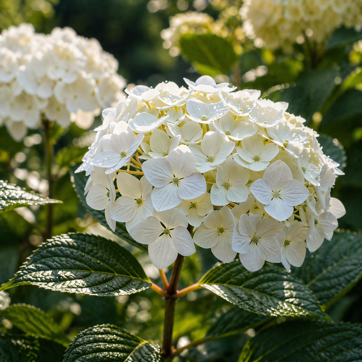 75% OFF 🔥 Solar Hydrangea Flower Lights for a Glowing Night Garden ✨