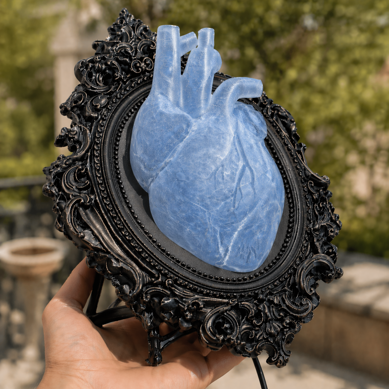 The Icebound Heart Lamp