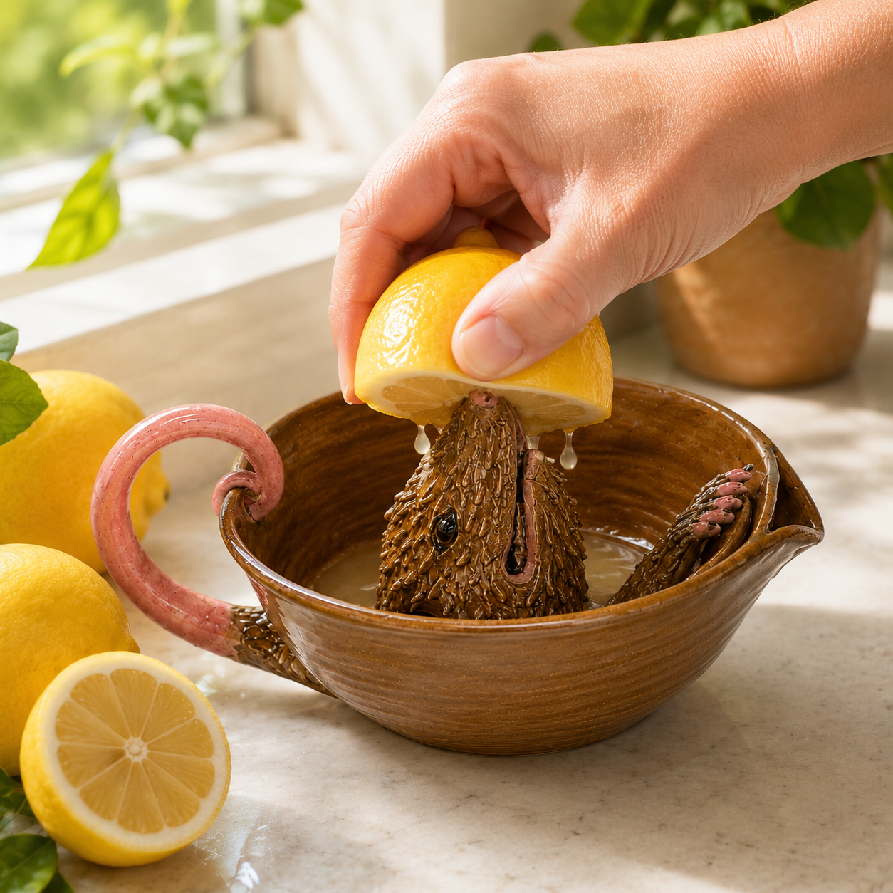 🔥65% OFF🍋 Opossum Grinding & Juicing Bowl: Maximum Juice, Maximum Drama