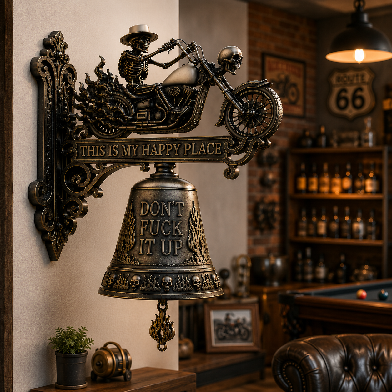🚨 FLASH SALE – 70% OFF | Skull Dragon Rider Bell – Dark Fantasy Collectible Deal!