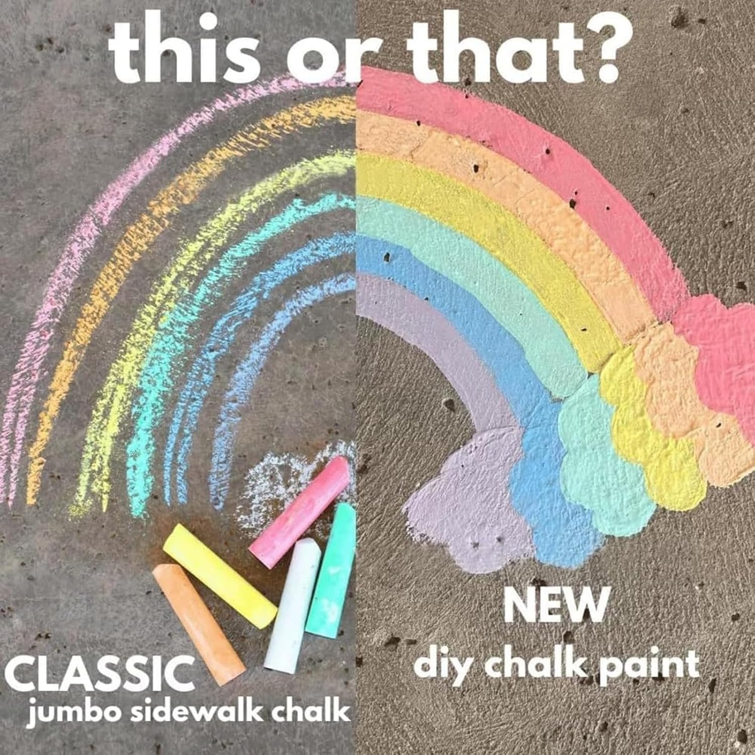 Spark Kids’ Creativity – 51% OFF ✨ Sidewalk Chalk Paint Brush Set – Just Add Water Outdoor Art Set