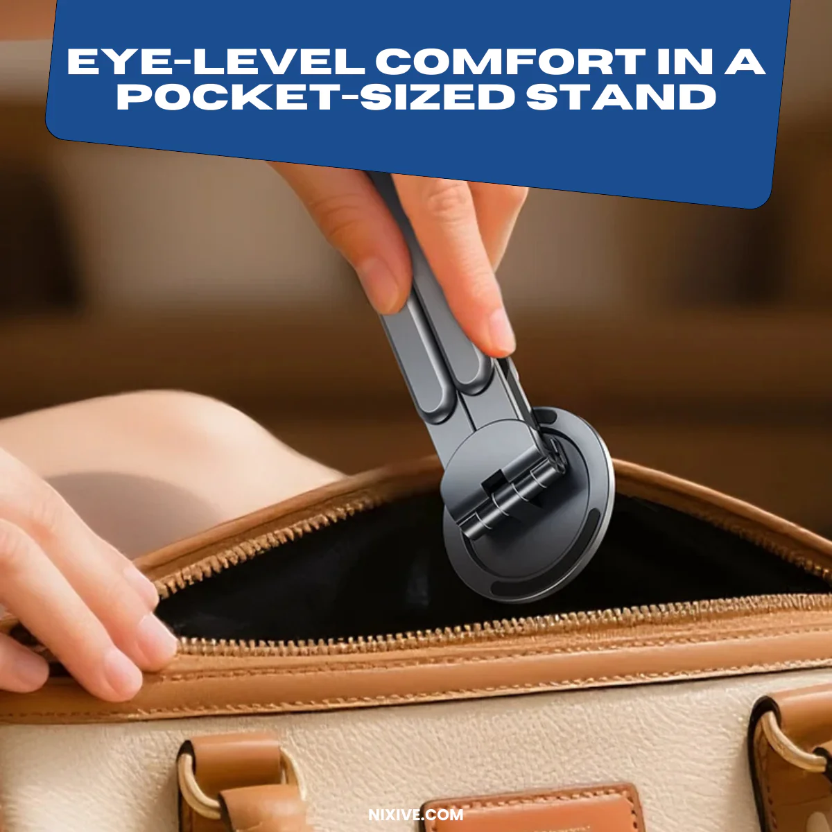 AetherMag X ErgoPro – Laptop & Phone Eye-Level Ergonomic Stand