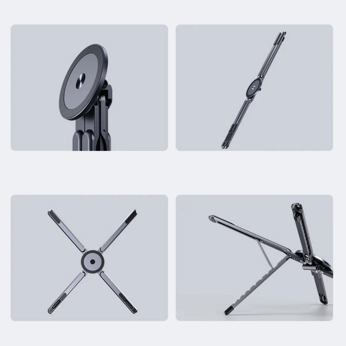 AetherMag X ErgoPro – Laptop & Phone Eye-Level Ergonomic Stand