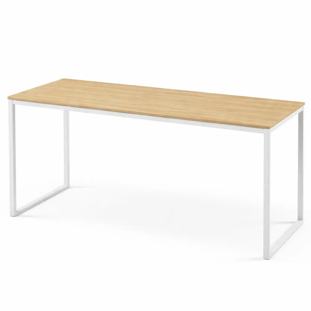 Table de Bureau en Bois et Métal 160 cm