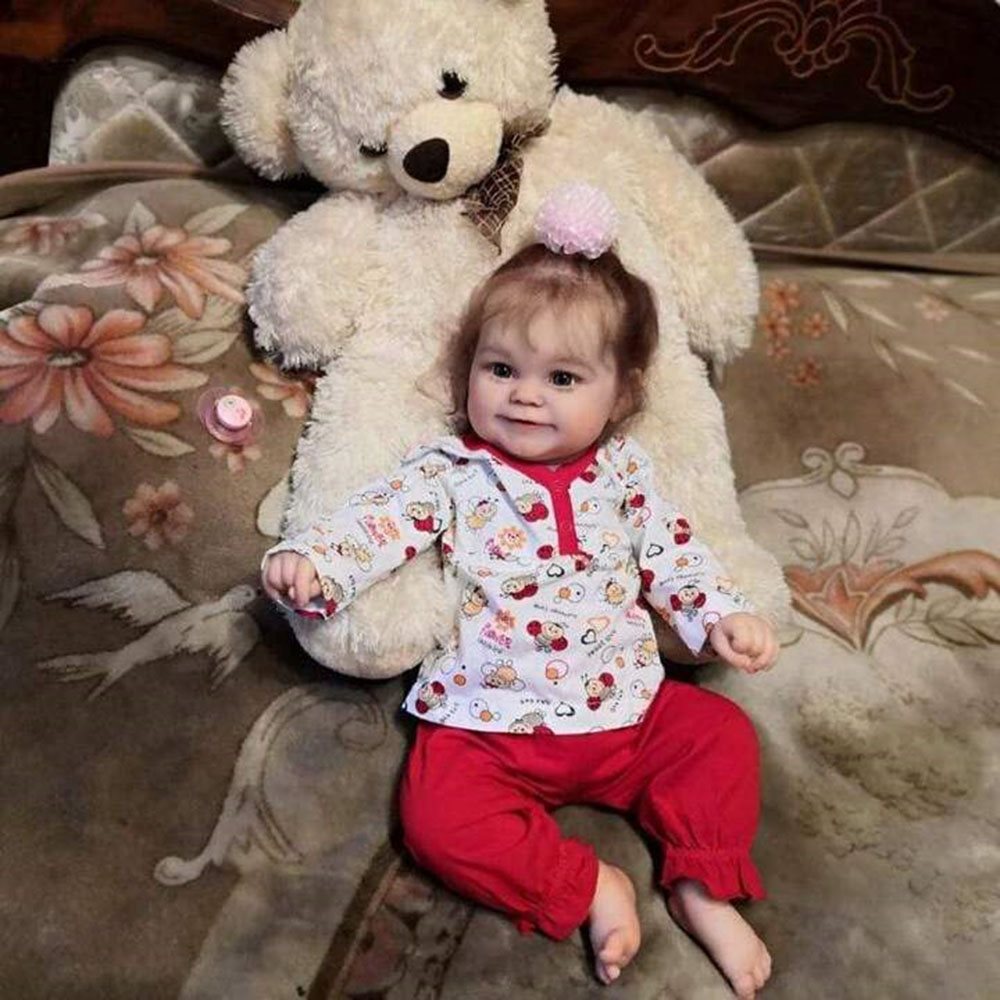22'' Little Ainsley Cute Reborn Baby Doll -Realistic And Lifelike