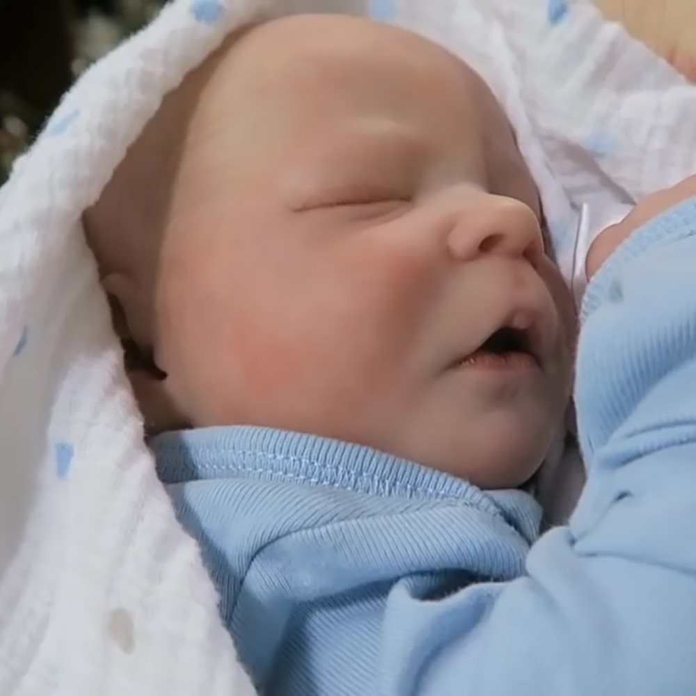 17'' Lifelike Cute Aiden  Reborn Baby Dolls-best Gift